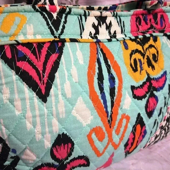 Vera Bradley Pueblo Aztec Pleated Tote Bag - Picture 4 of 10